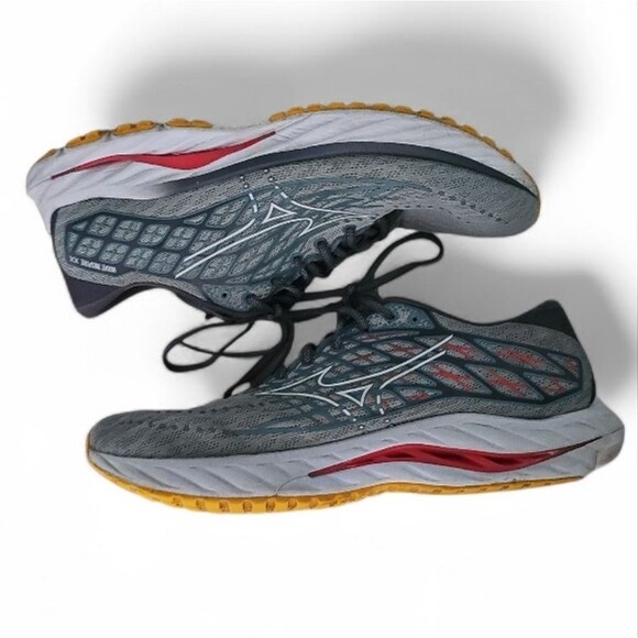 Mizuno Wave Inspire 20 Running Shoes Men 12.5 Gray Stability Road Runner main image 9